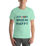 Short-Sleeve Unisex T-Shirt for astronomy lovers