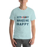 Short-Sleeve Unisex T-Shirt for astronomy lovers