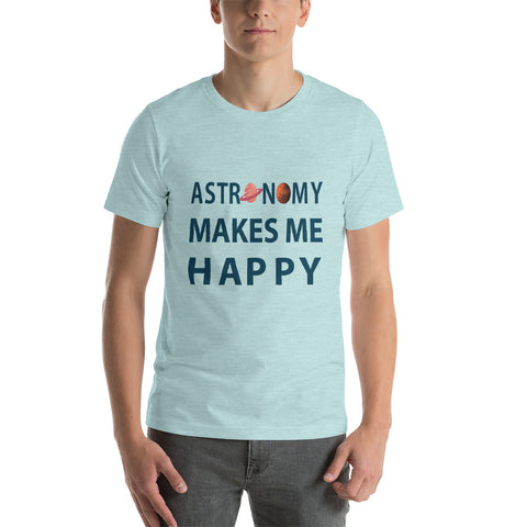 Short-Sleeve Unisex T-Shirt for astronomy lovers